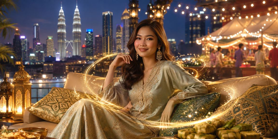 Festive Live Casino gaming atmosphere for Hari Raya in Kuala Lumpur via ft2